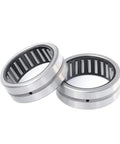 Rock Solid Needle Roller Bearing Without Inner Ring Pre Lubricated For Slick Rotation And Zero Drag designed for hydraulic cylinders, steel material.