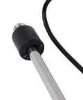 Close-up of Zero Guesswork Fuel Sender Unit and Gauge Kit 12 Inch Stem, featuring black and silver design for easy installation.