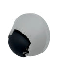 Roborock front casters omnidirectional wheel for Q7 Max and S7 series robotic vacuums, durable wear-resistant rubber in black finish.