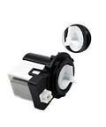 Washing Machine Drain Pump Replacement DC31-00054A Compatible With Kenmore, 120V Fluid Expulsion Control Keeps Waste Water Flow Balanced During Emptying, black and white
