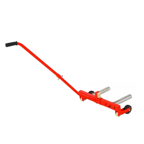 Heavy Duty Tire Dolly 330 Lbs Adjustable Rolling Wheel Cart Fits 6.5 To 31.5 Inch Rims Easy Breeze Roll Out Tool For Garage Crews And Zero Drama Professional Mobility Solutions