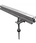 Rock Solid Stainless Steel Double Ended Wood Screws For Solar Panel Mounting Kit compatible bracket with metal fastening hardware.