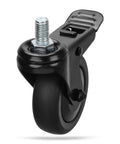 Pellet Grill Locking Caster Wheel Replacement For Navigator 850 1150 Austin XL Sportsman And Louisiana Grill 3 Inch Diameter