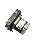12V Micro Peristaltic Dosing Pump With Stepper Motor For Precise Transfer Of Chemicals Like Nitric Acid, Acetyl Chloride, And Ammonium Phosphate In Lab Or Industrial Setting, showing motor unit with connections.