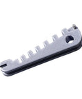 Beginner Friendly Eyeglass Frame Adjustment Tool With No Fuss Slot Sizes Three Mm Three And A Half Mm Four Mm Five Mm Six Mm And Six And A Half Mm For Precise Temple Expansion And Quick Fixes In Any Setting Durable Glasses Fixer showing various slot sizes.