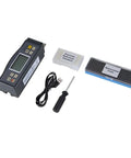No Sweat Portable Surface Roughness Tester Ra Rz Gauge Digital Texture Measuring Instrument with USB cable and precision kits.