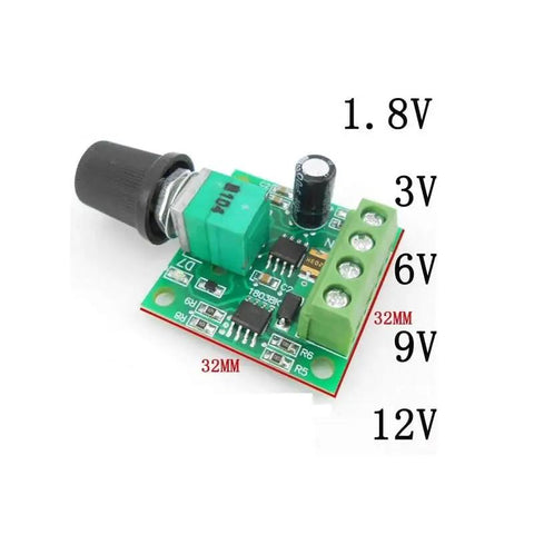 Rock Solid Reciprocating Rod Motor With Pwm Speed Controller And Telescopic Metal Gear circuit board with adjustable speed knob.
