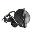 No Sweat Electric Circular Saw Delivers Badass 6800 Watt Cutting Power With Adjustable Angle For Wood Metal Stone And Tile Multi Function Portable Diy Project Tool Without Blade - side view