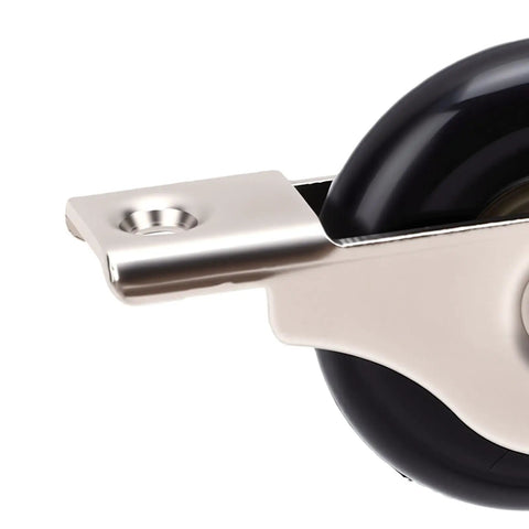 Pro Grade No Sweat Sliding Door Pulley Rollers Precision Engineered 40Mm Nylon Bearings close-up of roller with screw mount bracket.