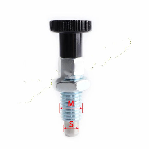Built Tough Retractable Plunger Handle Spring Pins Featuring Dead Nuts Precision Indexing And Slick Self Resetting Action for CNC jigs
