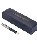 Ceramic Edge Finder For CNC Milling Lathe High Precision Non Magnetic Tool With Ceramic Tip next to packaging box.
