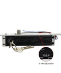 Heavy Duty DC12V Electric Mortise Gate Drop Bolt Lock with adjustable timer and key access for security setups.