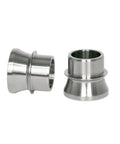 Heavy Duty Rod End Bearing Kit With Spherical Joint Design For Smooth Mechanical Linkage Movements Built Like A Tank Construction, two silver bungs.