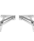 80 Degree Foldable Spring Hinge Built Tough With Strong Steel Construction For Wardrobe And Cabinet Doors, Smooth Operation And Versatile Closet Hardware