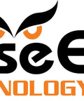 WiseEye Technology logo featuring an owl design in black and orange colors.