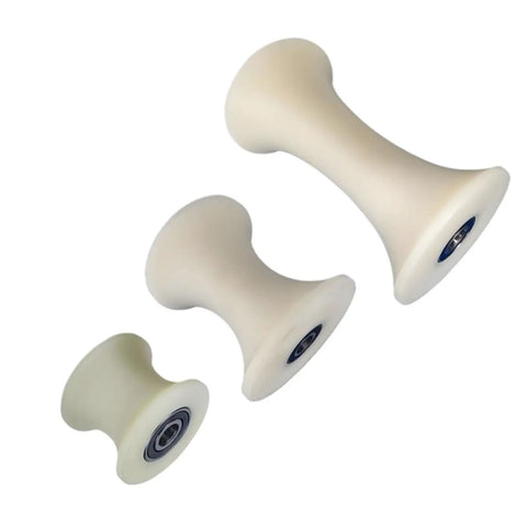 Heavy Duty U Shaped Groove Nylon Pulley With Double Bearing For Rock Solid Sliding Door Track Guide Action And Plastic Roller Rig That Truly Gets The Job Done Right, assorted sizes.