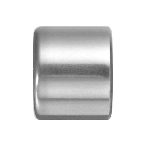 Close-up view of chrome steel one way needle roller bearing from the Ten Piece Heavy Duty One Way Needle Roller Bearings Rc121610.