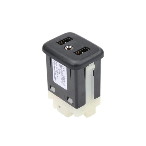 Drop A Dope Usb Aux Charging Socket Connector Replacement For Chevrolet Bolt Ev Trax Sonic Models Between 2017 And 2018. Compact unit.