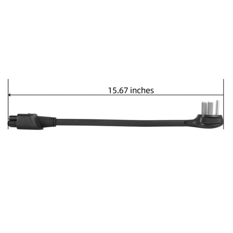Top Shelf Nema 14 50 Adapter Plug For Tesla Mobile Charger Gen 2 And Gen 3 Ev Charging Connector 15.67 inch length black cable.