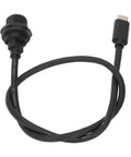 Rugged Waterproof Extension Cable With Type C And Usb 3.0 Plugs Designed For Outdoor Gear Lighting And Iot Tech detail view.