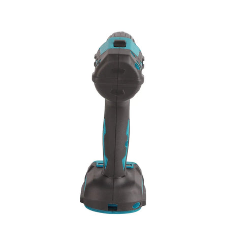 Heavy Duty Cordless Drill Driver With 23 Plus One Torque Settings And 1700 Rpm Speed vertical view showing ergonomic grip and battery.