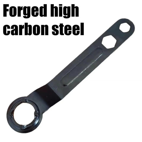 Heavy Duty Angle Grinder Wrench Tool Built Like A Tank With Thickened Four Claws for gripping locknuts tightly.