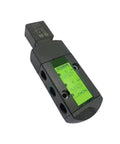 Industrial Grade Solenoid Valve For Pneumatic Directional Control AC220V DC24V SCG531C001MS G531C001MS side view with green diagram.