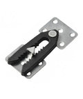 Plastic Sofa Connector Buckle For Modular Sectionals Replaces Lost Clips To Secure Loose Frames And Keep Gaps Out, black with metal plate