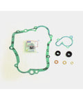 Heavy Duty Water Pump Gasket Kit With Crank Seals And Precision Bearings For Yamaha Yz85 Dirt Bike shows gaskets, seals, and washers.