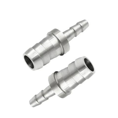 One Piece Variable Diameter Pagoda Straight Joint Hose Fittings 4mm To 60mm Adjustable Butt Connector For DIY Projects Garden Irrigation And Plumbing Applications, silver metal hose fittings