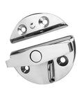Kick-Ass 55mm 316 Stainless Steel Twist Lock Round Latch for Marine Boat Deck Hatch and Caravan Door Catch
