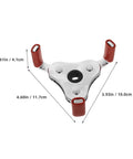 Universal Aluminum Smoke Sensor Tool For No Sweat Assembly And Safe Transducer Adjustments Slick Build makes fire maintenance easy.
