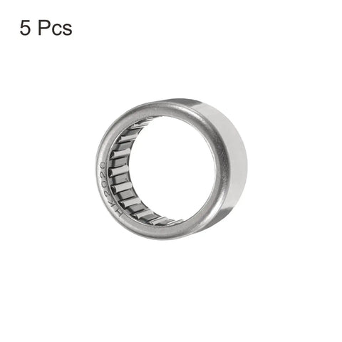 5 Pcs HK2020 One Way Needle Roller Bearings 20x26x20mm clutch bearing temp resistant steel for gearbox repairs.