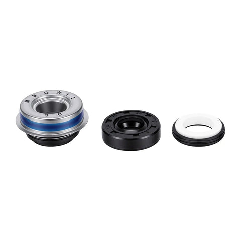 Premium Anti Aging Motorcycle Seal Kit With Tough Oil Seals And Mechanical Rubber Gaskets For VT250 VTR250 Models, close-up of three seals.