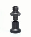 Built Tough Carbon Steel Index Plunger With Spring Loaded Locking Pin For Pro Level Tooling And Fixture Setup Delivering Knockout Grip And Relentless Durability MT303F Edition with hex nut and smooth base.