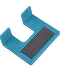 Front view of lightweight Door Hinge Jig For Quick Cabinet Installations, made of blue PP material, sturdy tool.