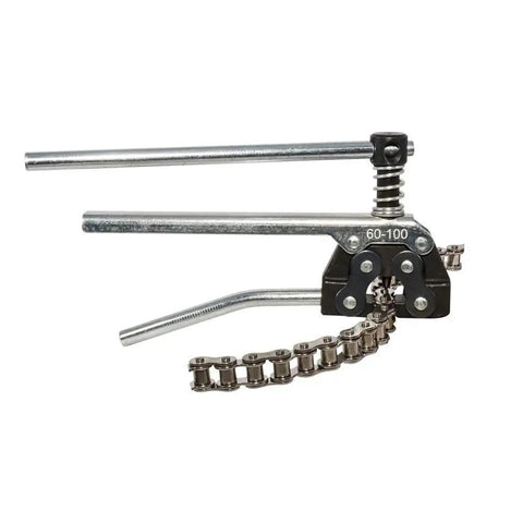 60 To 100 Roller Chain Breaker Cutter For Motorcycle Bicycle Go Kart And ATV Chains Universal Adjustable Press Pin Heat Treated And Hardened