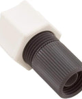 Connecting Nut Three Eighth Inch With One Quarter Inch Adapter Silver Finish Pro Grade Replacement Plumbing Fittings Pack Of 5
