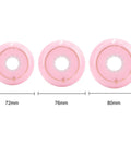 Inline Skates Replacement Wheels Pack 4 Or 8 72mm 76mm 80mm 86A Hardness Built To Last Durable Grippy Flat Flower Design