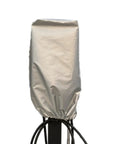 Rock Solid Weatherproof Cover For Your EV Charging Station And Wall Connector Box, heavy duty grey material, fits tightly over charger.