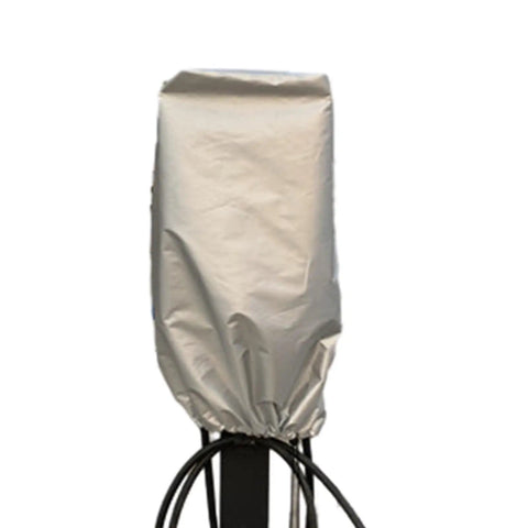 Heavy Duty Ev Charger Rain Cover For Electric Vehicle Stations Ultra Weatherproof Outlet Guard Box protecting a charging station.