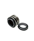 Heavy Duty Silicon Carbide Mechanical Seal With Rubber Bellows Stationary Seat For Vacuum Pumps detailed view showing silicone and metal components.