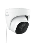 Hardwired Outdoor Security Cam PoE Dome With 5MP HD Night Vision, Smart Human Vehicle Animal Detection, 100ft IR Range