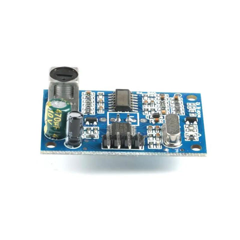 2 Pack Waterproof Ultrasonic Distance Sensor Module JSN SR04T V3.0, blue circuit board with electronic components, front view