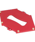 Rock Solid Router Table Corner Jig With Rugged Aluminum Radius Template Set for making precision cuts.