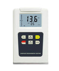 Pro Grade Kickass No Sweat Operation And Rapid Results Digital Surface Roughness Tester Gauge Meter For Metal Plastic And Wood Finish Evaluation With Seamless Profile Analysis showing digital display and control buttons.