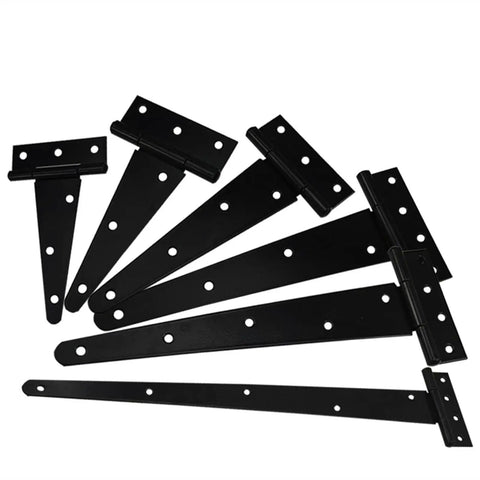 Built Like A Tank Heavy Duty T Hinge For Garden Gates And Fence Repair With All Weather Durability Fits 8 Inch Wood Doors Smoothly