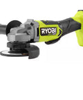 4 1/2 Inch Brushless Angle Grinder Heavy Hitter Power Tool Built Tough As Nails For Smooth Cutting And Grinding Tasks Reconditioned Model with paddle trigger.
