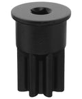 Close-up of Dual End Engine Barring Socket Wrench Shop Tested For Cat 3200 And 3406 Series Engines in solid black finish.