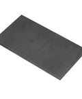 High Grade Rectangular Graphite Block 150X80X6MM flat view showcasing its smooth milling surface for industrial applications.